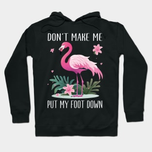 Pink Paradise Flamingo Love, Must-Have Tee for Tropical Vibes Hoodie